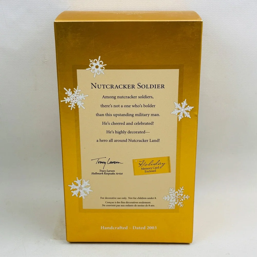 Hallmark Nutcracker Soldier Club Exclusive‎ Christmas Keepsake Ornament 2003